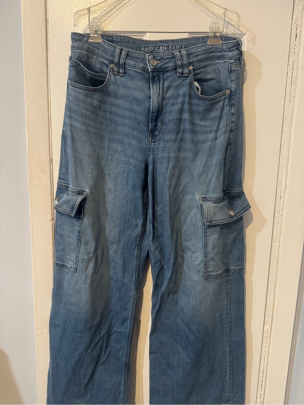 american eagle cargo pocket jeans - Picture 2 of 6